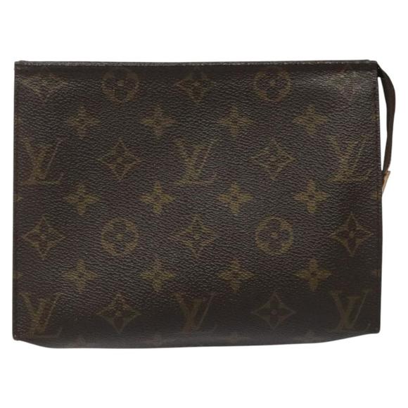 LOUIS VUITTON Monogram Poche Toilette 19 Pouch M47544 LV Auth am8031 - Picture 13 of 16